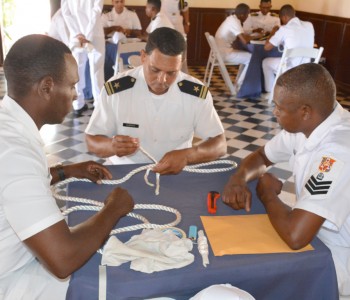 TRABAJOS DE RECORRIDA CON MOTIVO AL 172 ANIVERSARIO A LA FUNDACIÓN ARMADA DE REPÚBLICA DOMINICANA