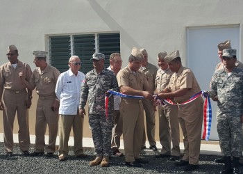 ARMADA INAUGURA DESTACAMENTO EN LAS SARDINAS, SAN PEDRO DE MACORÍS, CON EL APOYO DE LA EMPRESA COASTAL PETROLEUM