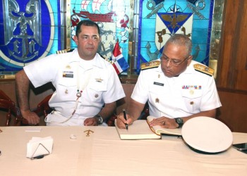 La Armada de República Dominicana, realiza ceremonia de apertura de la misión médica que cumple el buque hospital “COMFORT”, de la Marina de los Estados Unidos de Norteamérica