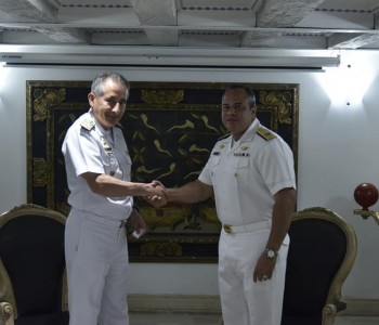 En el 196 aniversario de la Batalla de Maracaibo y el día de la Armada Nacional de Colombia, el vicealmirante Emilio Recio Segura, Comandante General de la Armada de República Dominicana, realizó una visita oficial a la hermana nación de Colombia