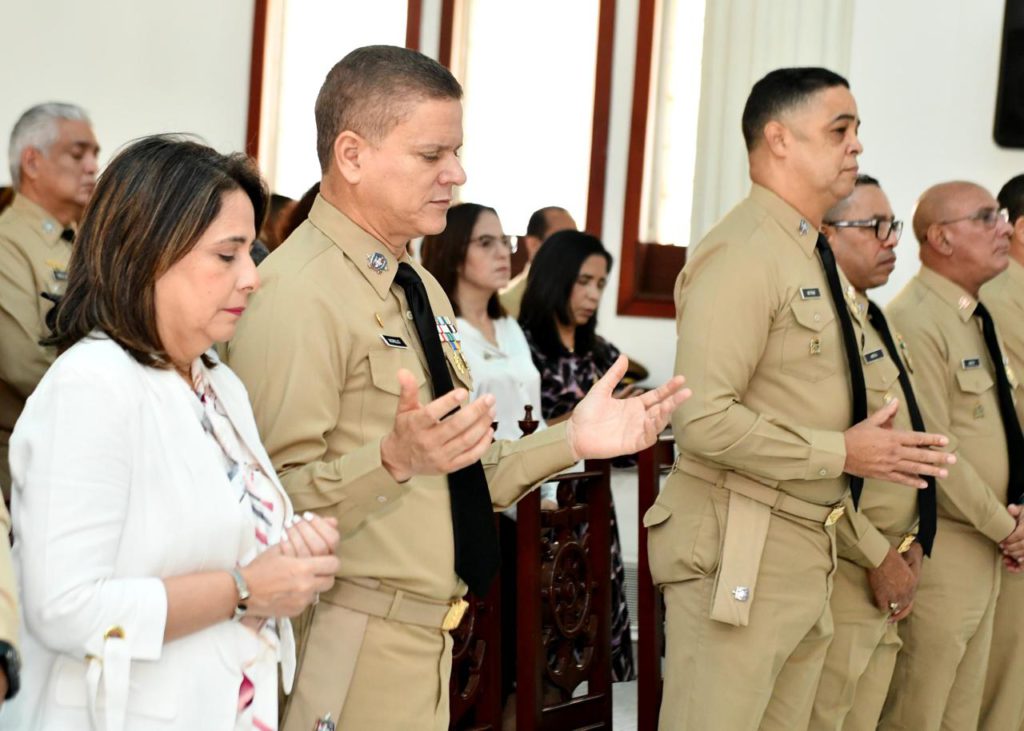 La Armada de República Dominicana celebra solemne misa de acción de gracias en honor a su misión y valores patrios ⚓